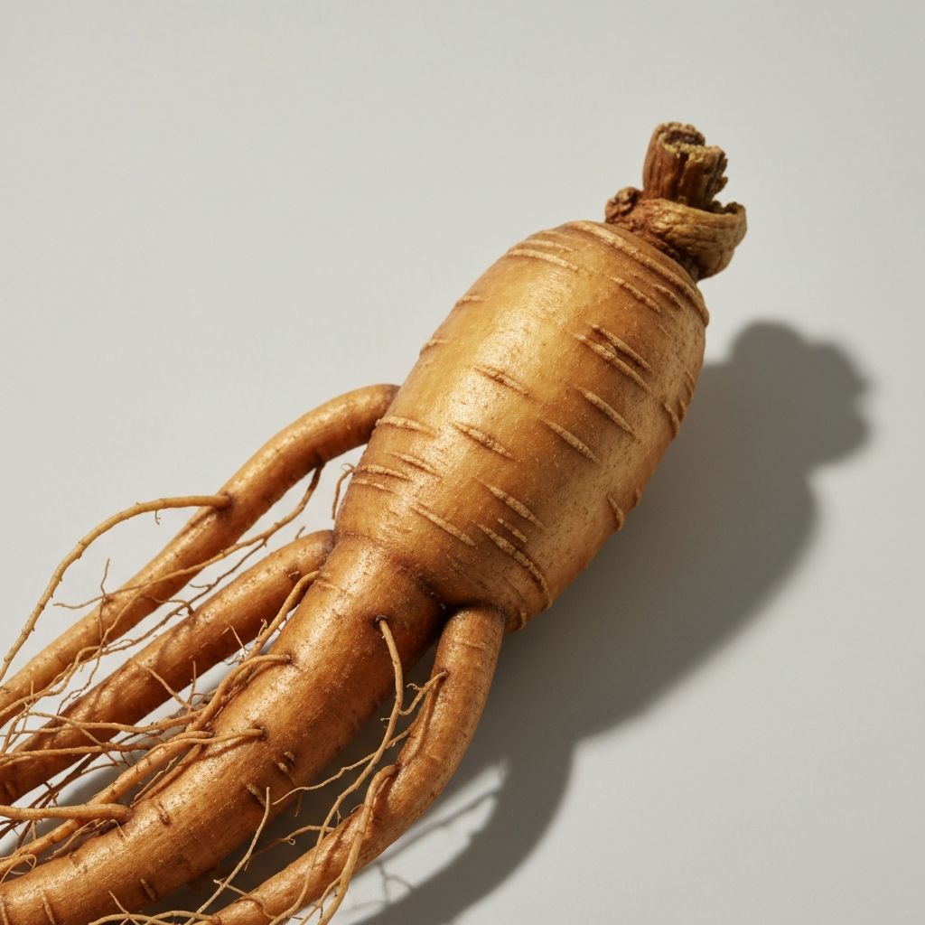 Ginsengwurzel als adaptogene Pflanze