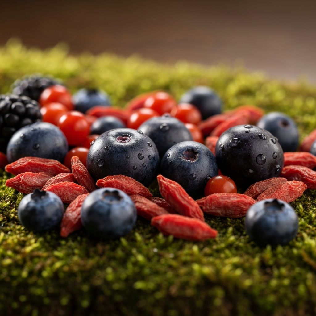 Açaí-Beeren und andere Superfoods